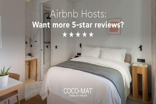 Airbnb Coco-Mat bed