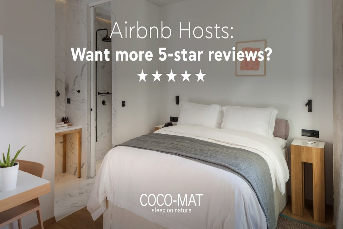 Airbnb Coco-Mat bed