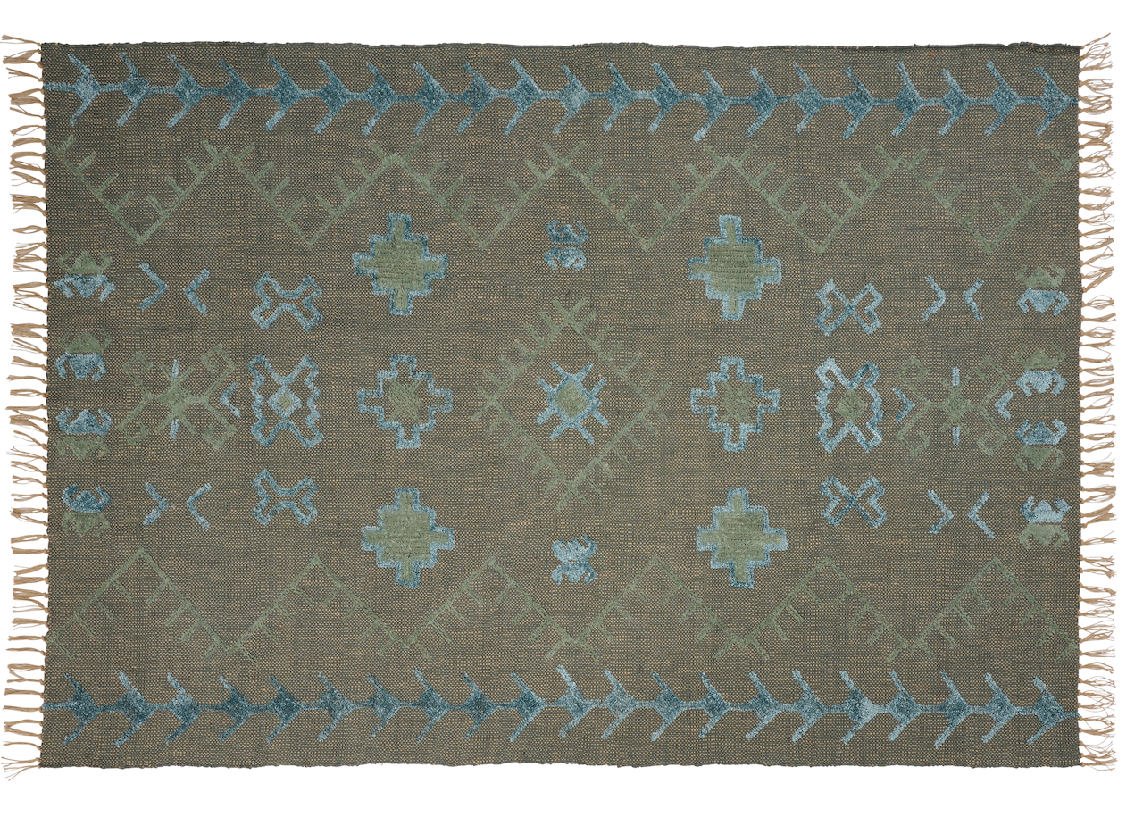 Teppe jute og viscose