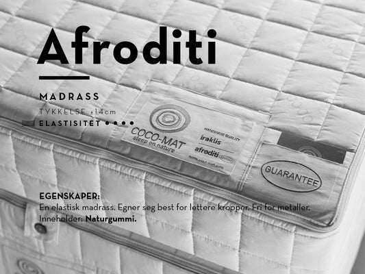 Madrass i ren naturgummi